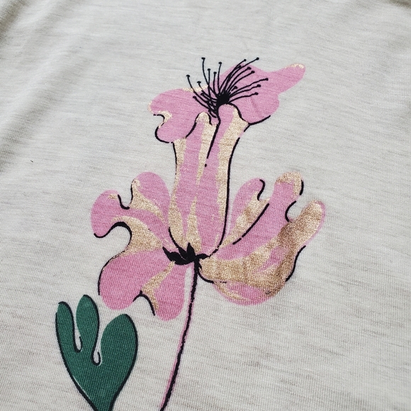Anthropologie Floreat Oversized Floral Tee - Picture 12 of 12